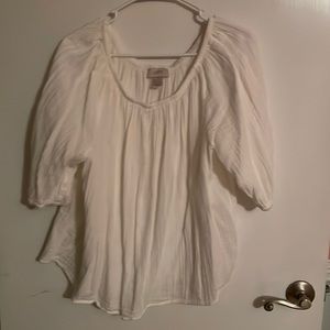 Loft off white top size XL